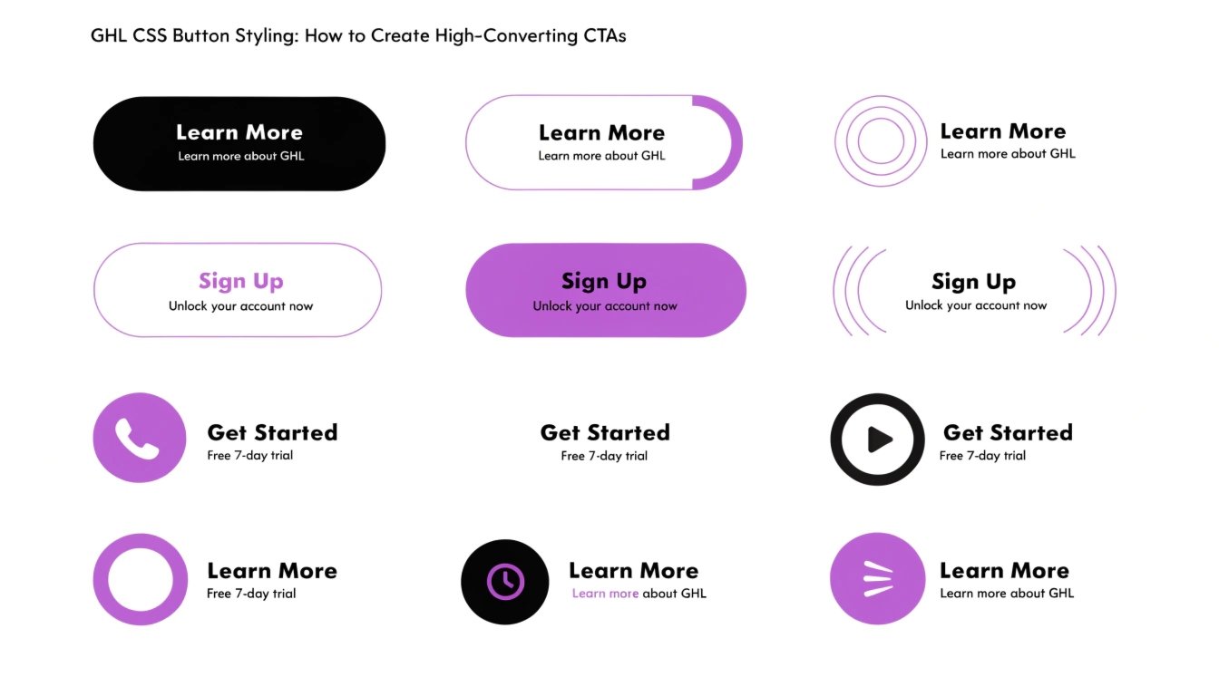 GHL CSS Button Styling: How to Create High-Converting CTAs