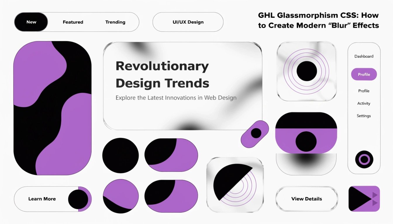 GHL Glassmorphism CSS: How to Create Modern "Blur" Effects