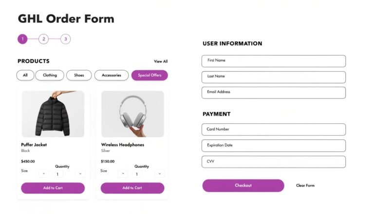 GHL Order Form CSS: How to Style a Premium Checkout Experience
