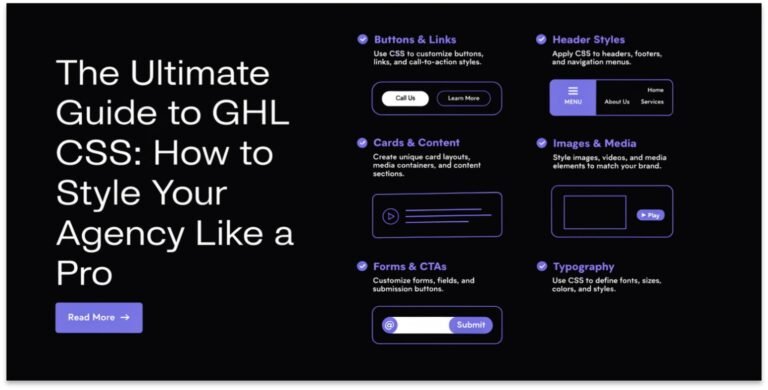 The Ultimate Guide to GHL CSS: How to Style Your Agency Like a Pro