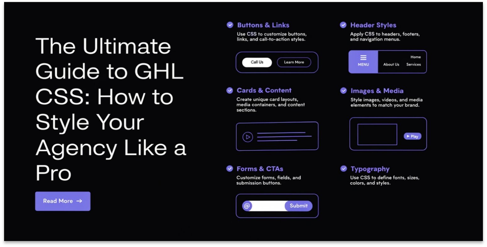 The Ultimate Guide to GHL CSS: How to Style Your Agency Like a Pro